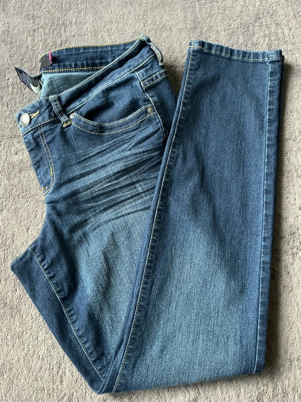 Torrid Denim Straight Leg Jeans Size 16R Dark Wash